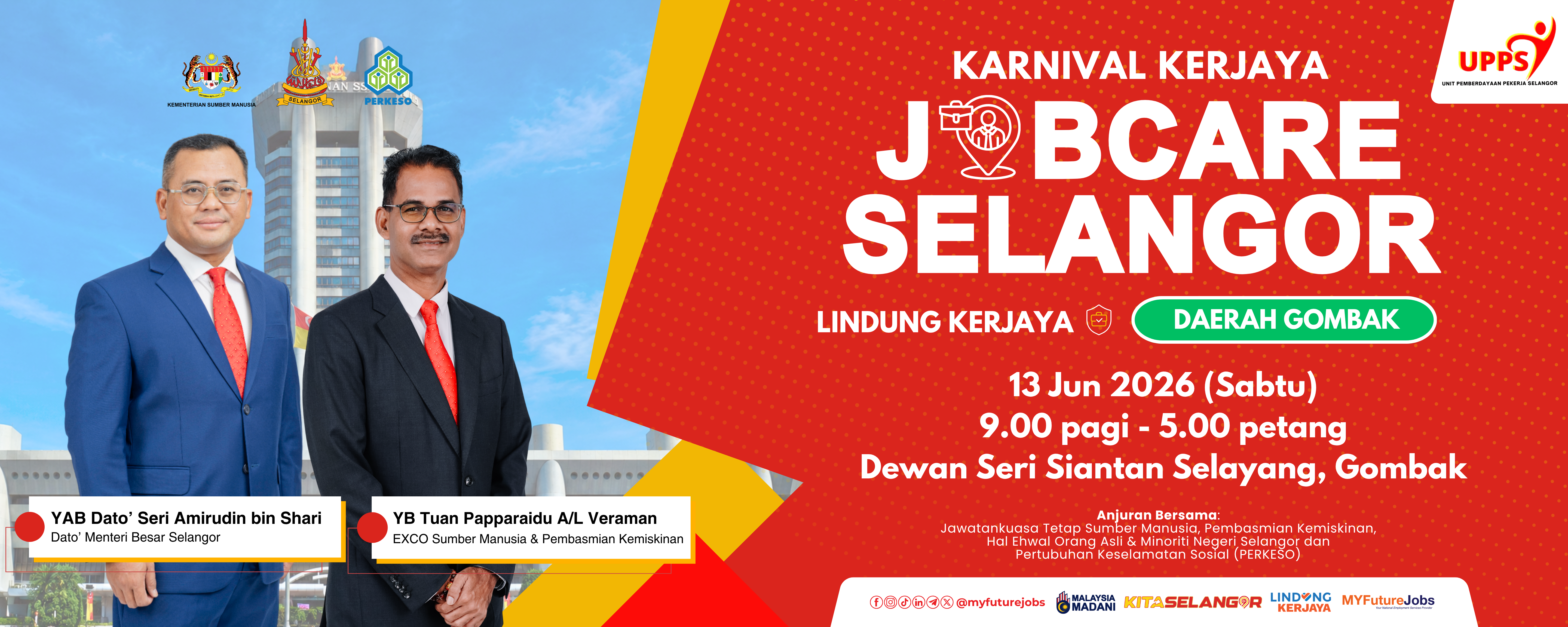 Banner Jobcare Selangor 2026