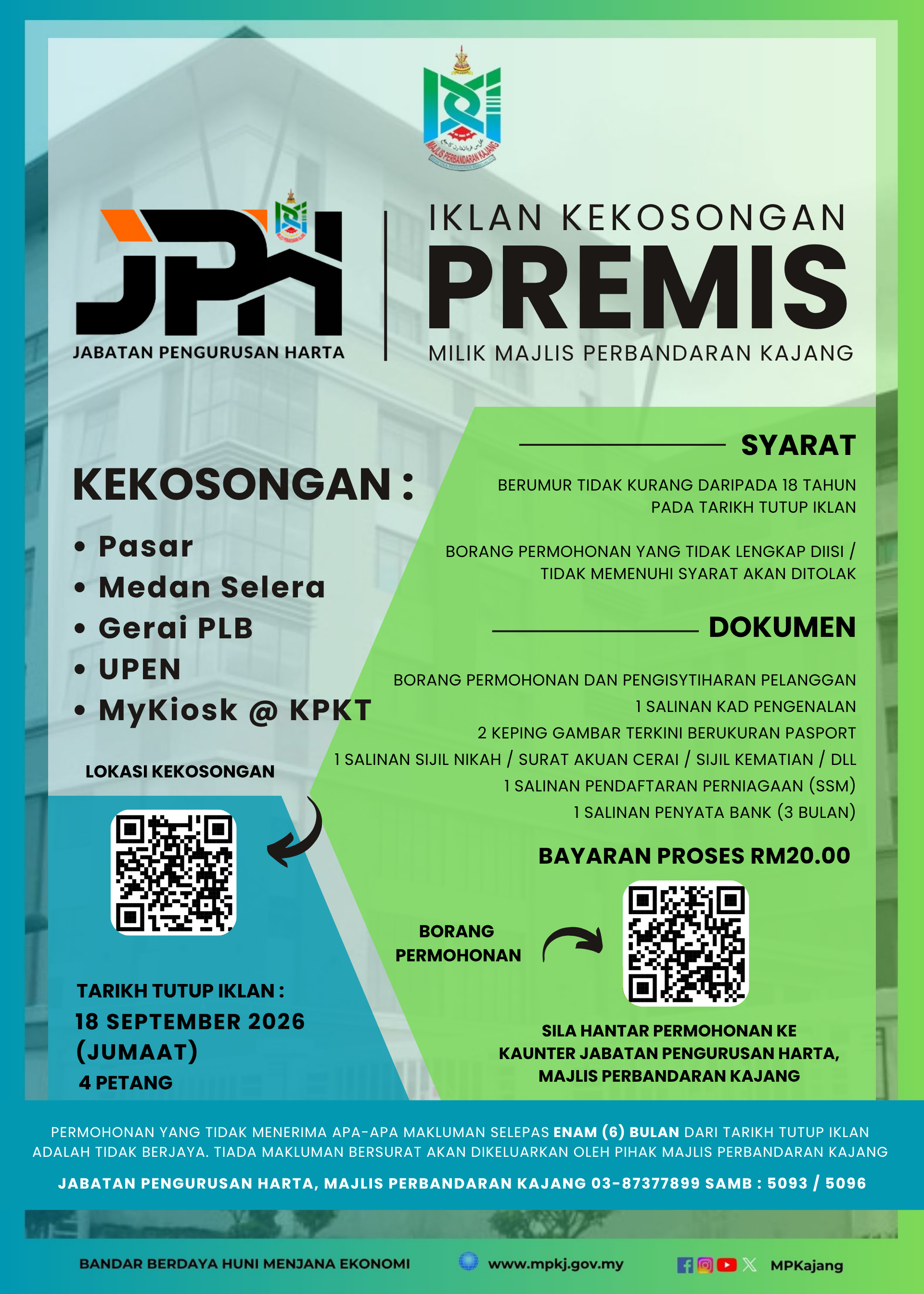 POSTER REBAT CUKAI TAKSIRAN KEDIAMAN MESRA ALAM SEKITAR