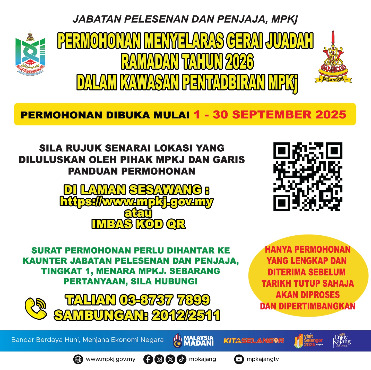 POSTER MPKj BAZAR RAMADHAN 2026