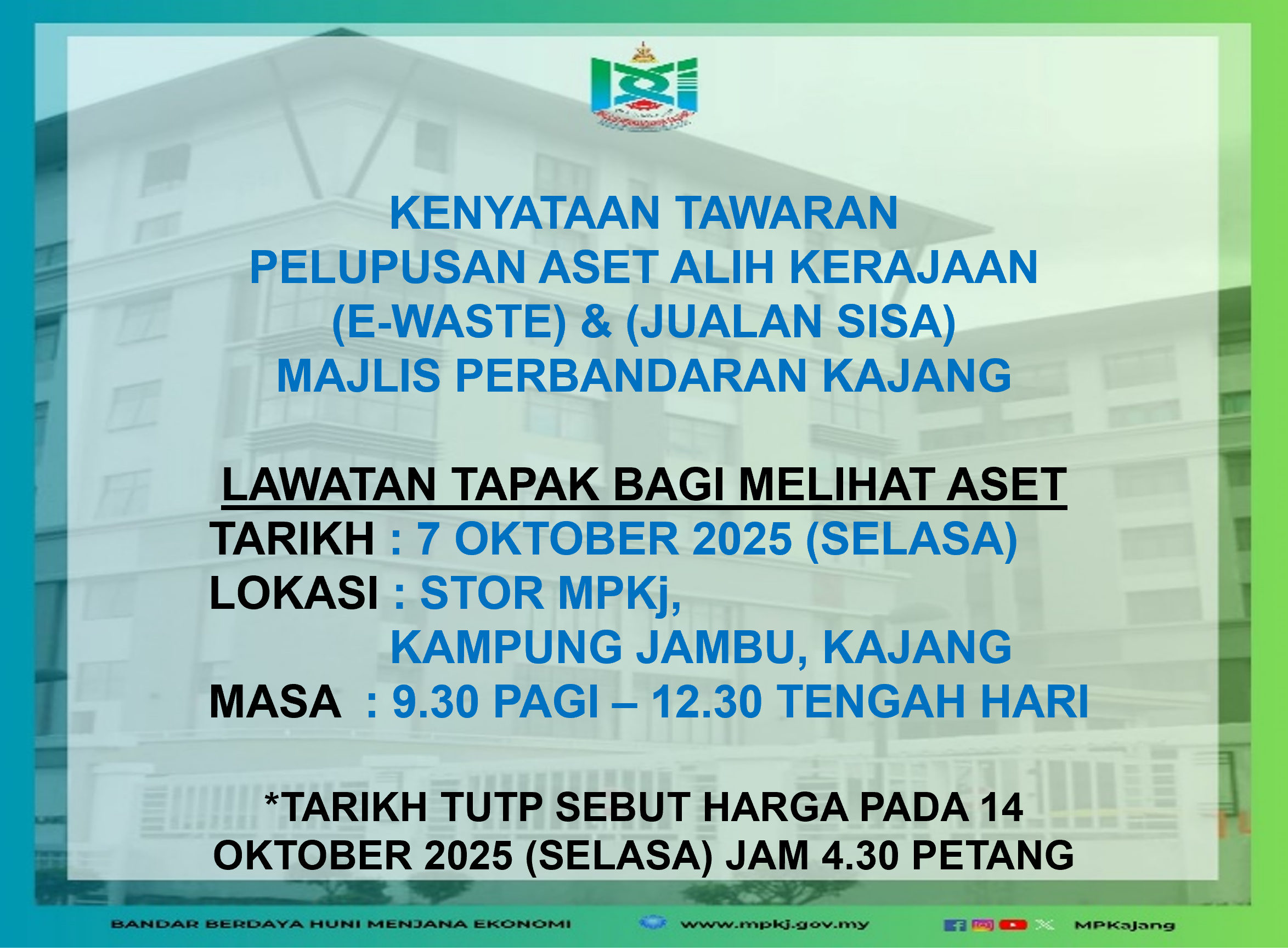 e-waste dan jualan sisa